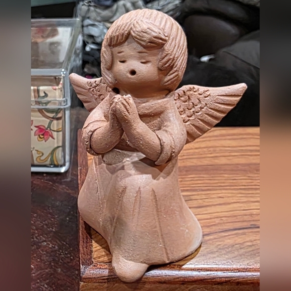 Vintage Handcrafted Terracotta 10-Piece Nativity Set - Folk Art - Picture 5 of 8